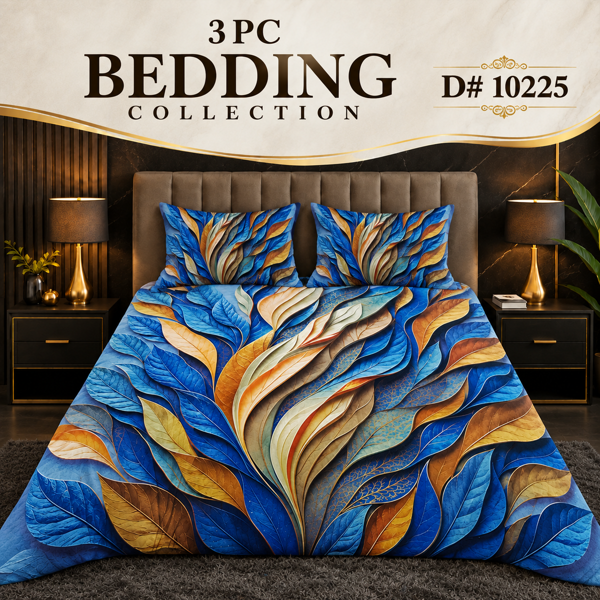 3 PC BEDDING COLLECTION