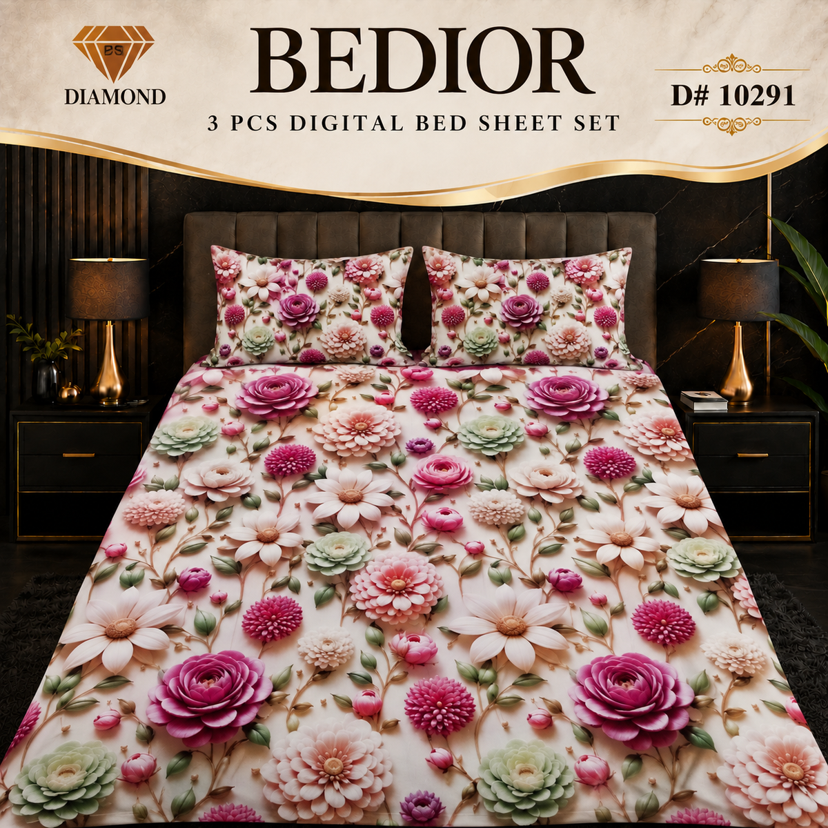 3 PC BEDDING COLLECTION