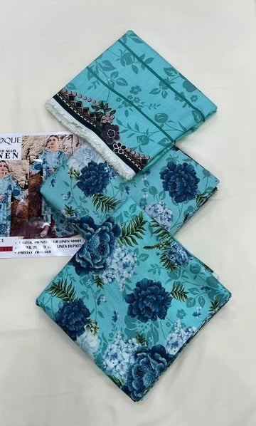 BAROQUE SLUB LINEN 3PC