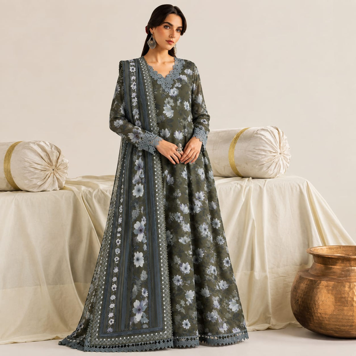 Imrozia Dhanak – 3 Piece