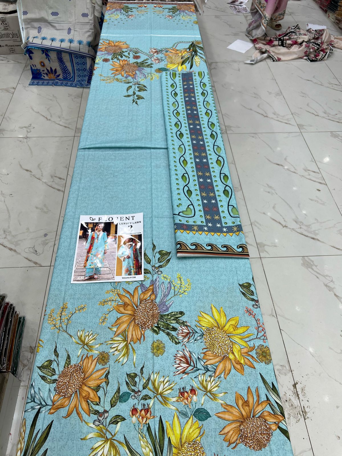 Salsabil Digital Printed Cord Set 2PC