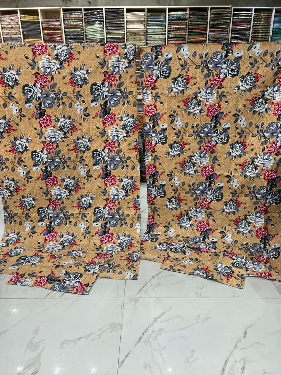 Pair Of Single Bed-Sheet