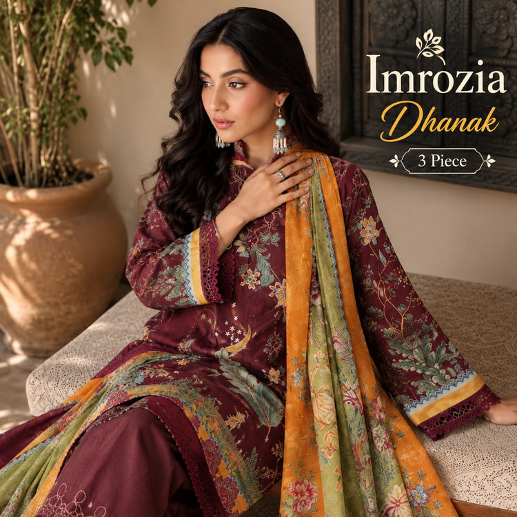 Imrozia Dhanak – 3 Piece