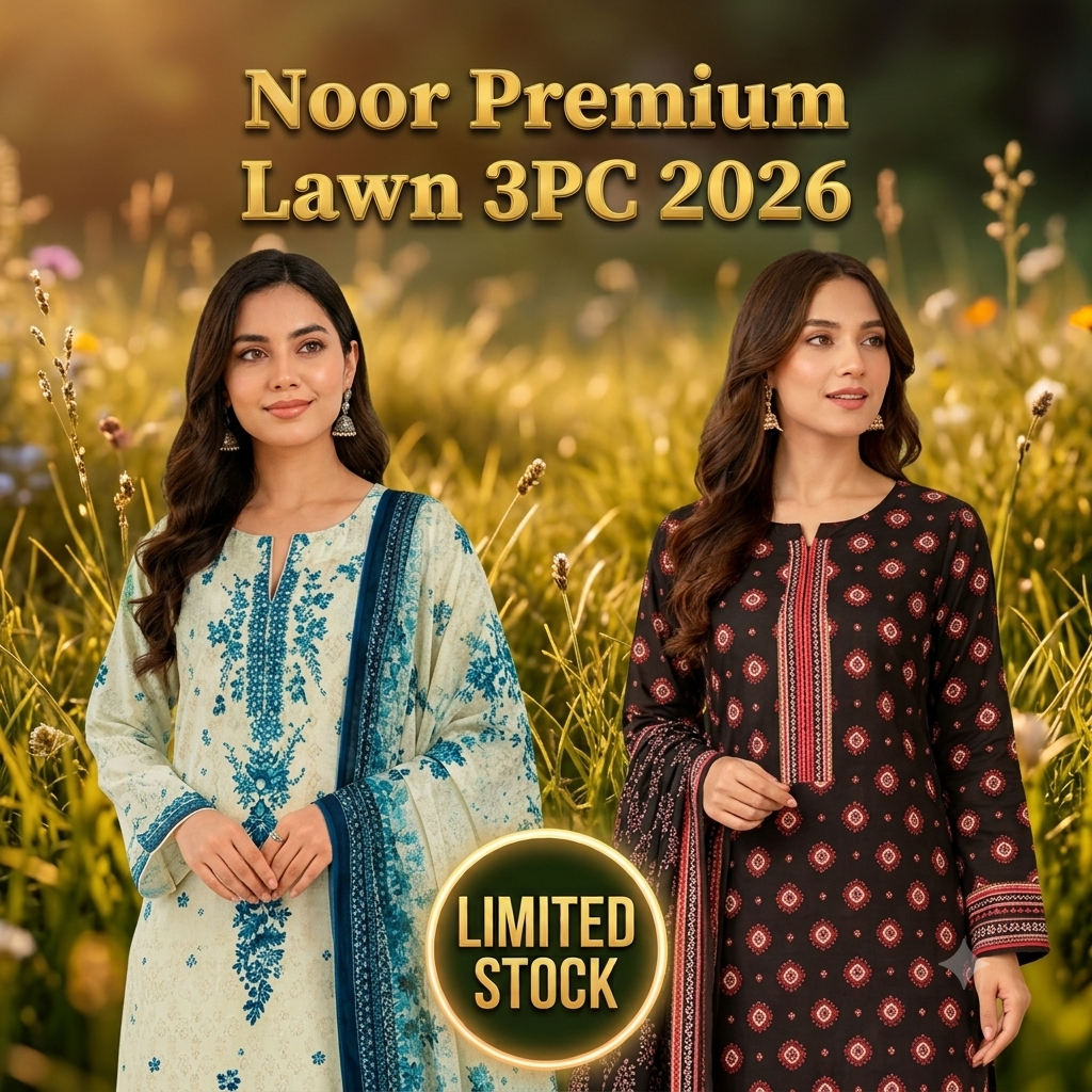 Noor Premium Lawn 3PC