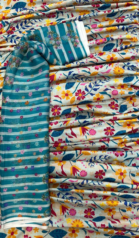Original Summer Collection 3PC – Bamber Chiffon Dupatta