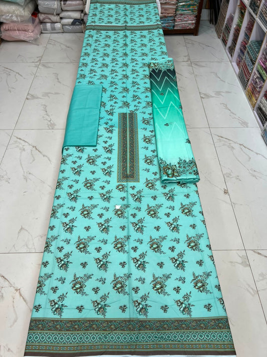 Dastaan 3Pc printed lawn
