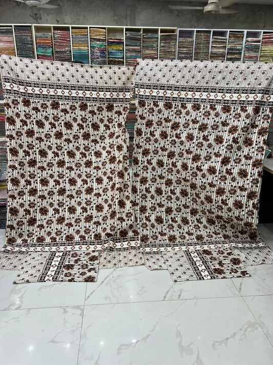 Pair Of Single Bed-Sheet