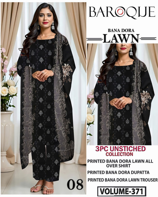 Baroque Bana Dora Lawn 3PC