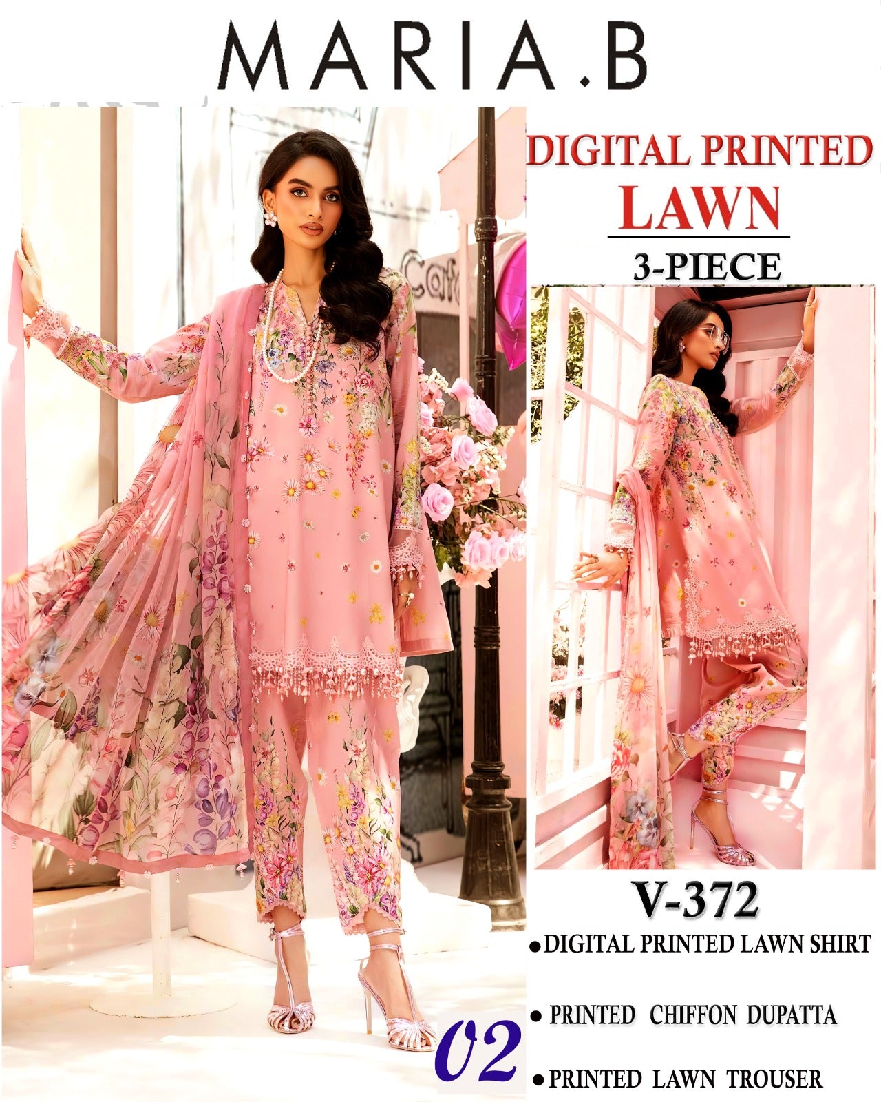 Maria.B 3Pc Suit