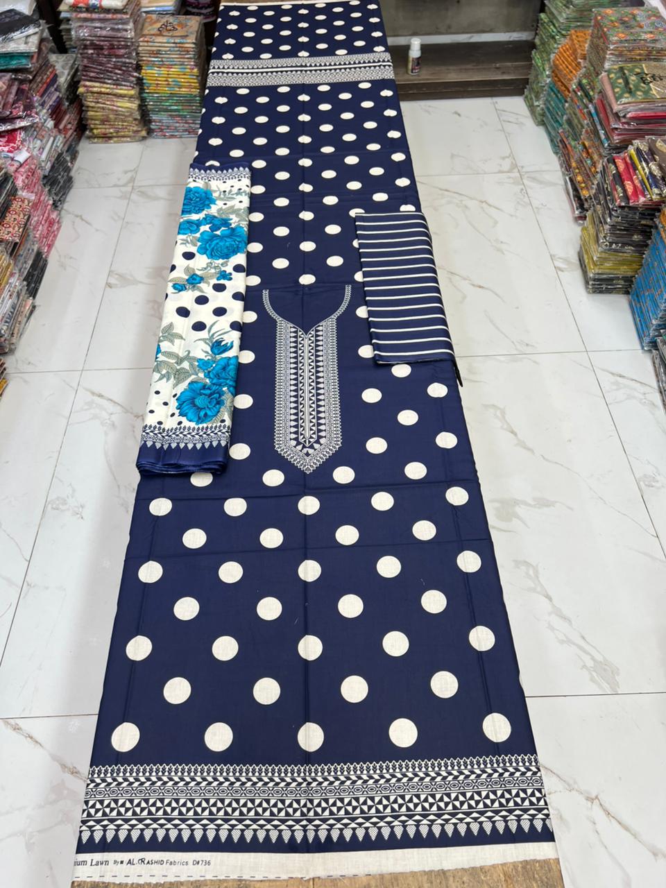 Premium Noor Classic 3PC Summer Lawn – Perfect Summer Wear