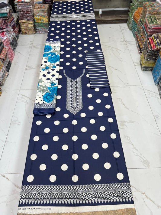 Premium Noor Classic 3PC Summer Lawn – Perfect Summer Wear
