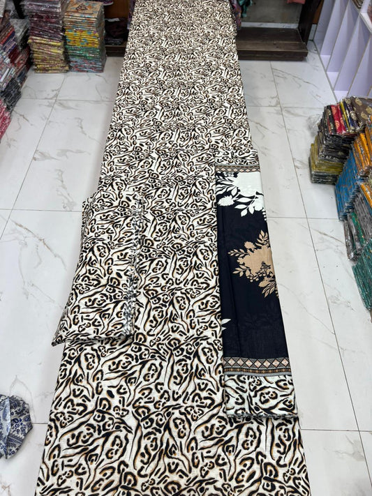 Khas Lawn 3PC Bana Dora – Soft Summer Wear Collection