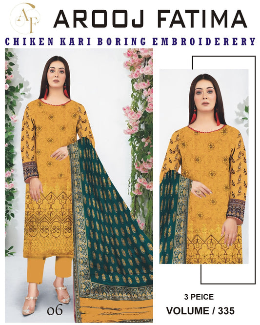 Arooj Fatima Luxury Boring Embroidery Collection