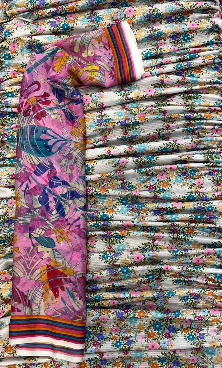 Original Summer Collection 3PC – Bamber Chiffon Dupatta