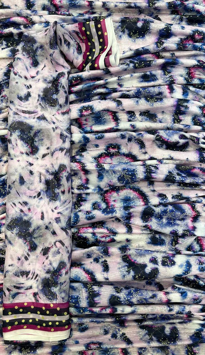 Original Summer Collection 3PC – Bamber Chiffon Dupatta