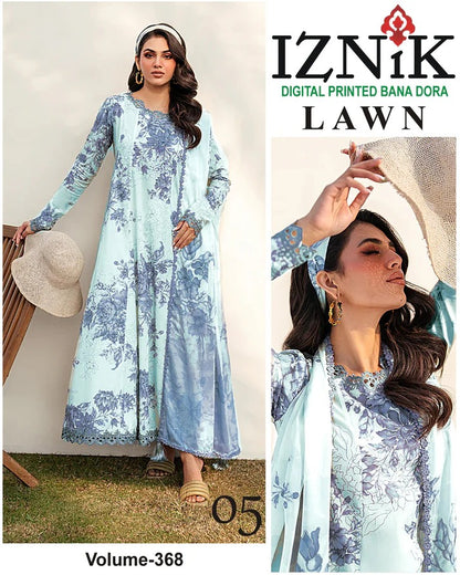IZNIK BANA DORA LAWN 3PC