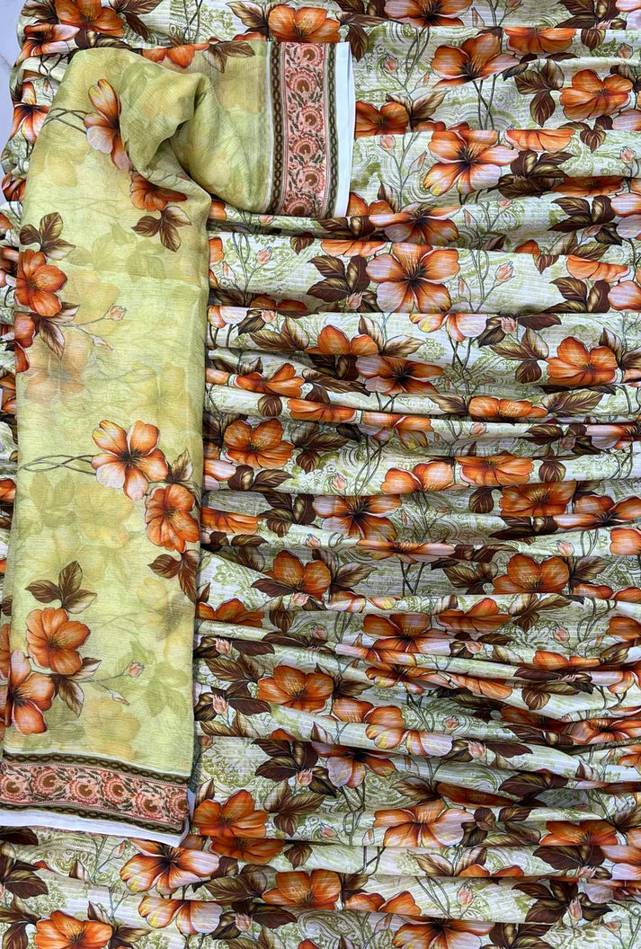 Original Summer Collection 3PC – Bamber Chiffon Dupatta