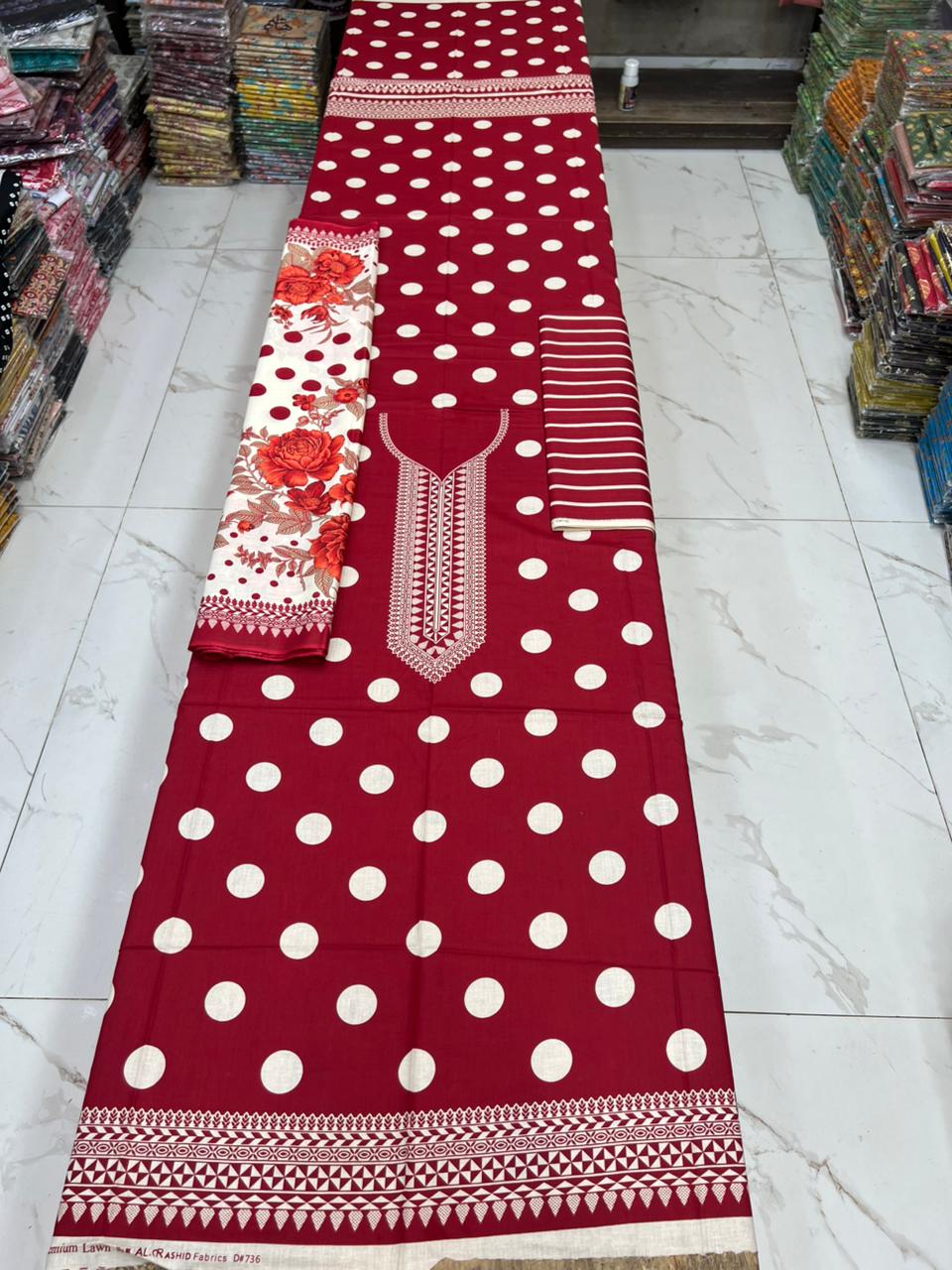 Premium Noor Classic 3PC Summer Lawn – Perfect Summer Wear