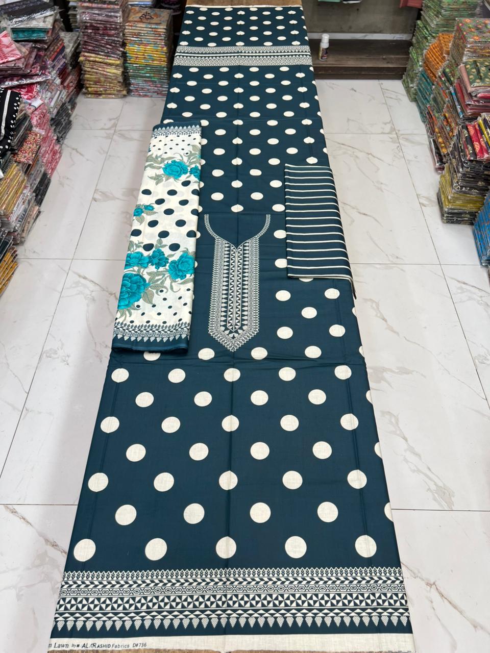 Premium Noor Classic 3PC Summer Lawn – Perfect Summer Wear