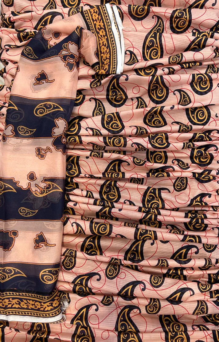 Original Summer Collection 3PC – Bamber Chiffon Dupatta