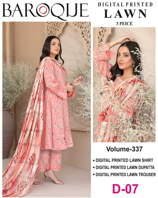 Baroque Bana Dora Lawn 3PC