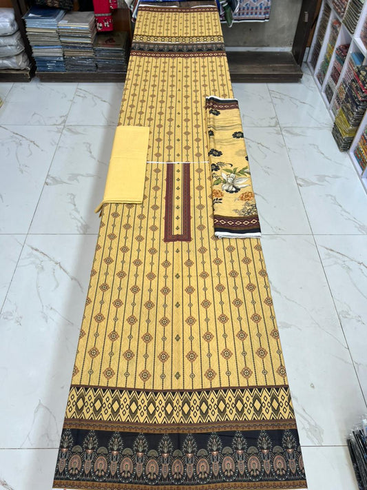 Zarqoon Lawn 3PC – Soft & Elegant Edition