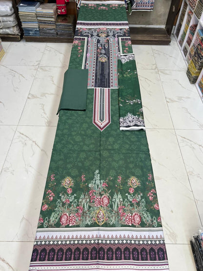 Zarqoon Lawn 3PC – Soft & Elegant Edition
