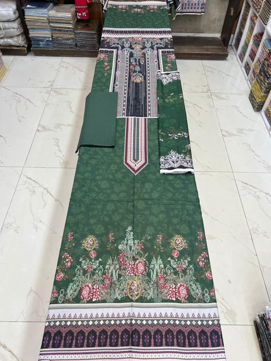 Zarqoon Lawn 3PC – Soft & Elegant Edition