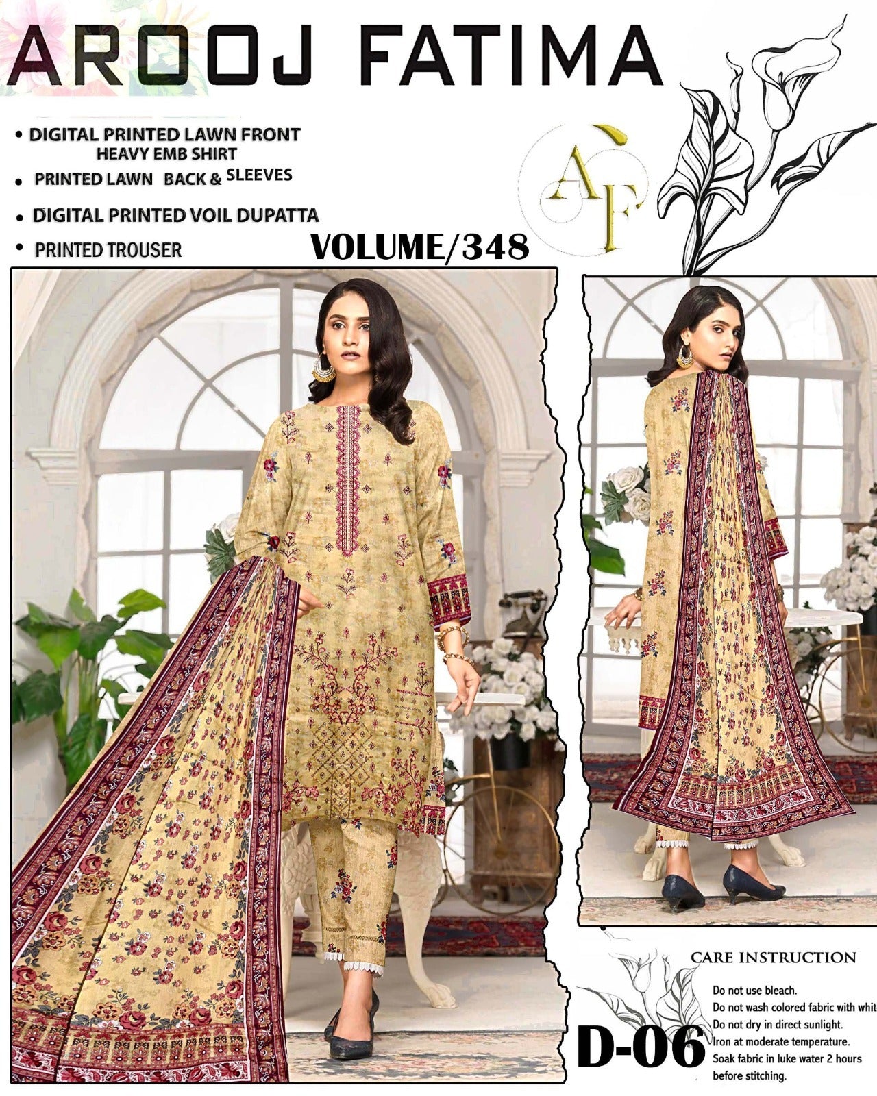 AROOJ FATIMA – Original 3PC