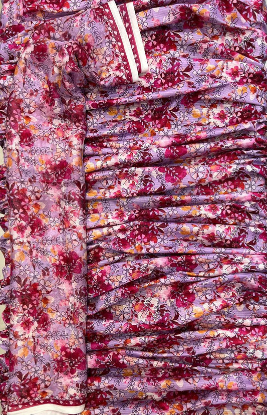 Original Summer Collection 3PC – Bamber Chiffon Dupatta