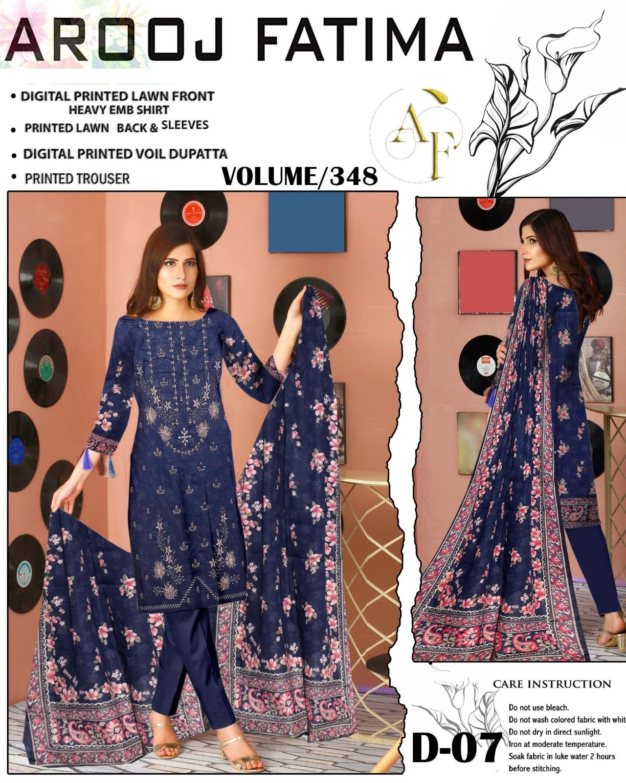 AROOJ FATIMA – Original 3PC