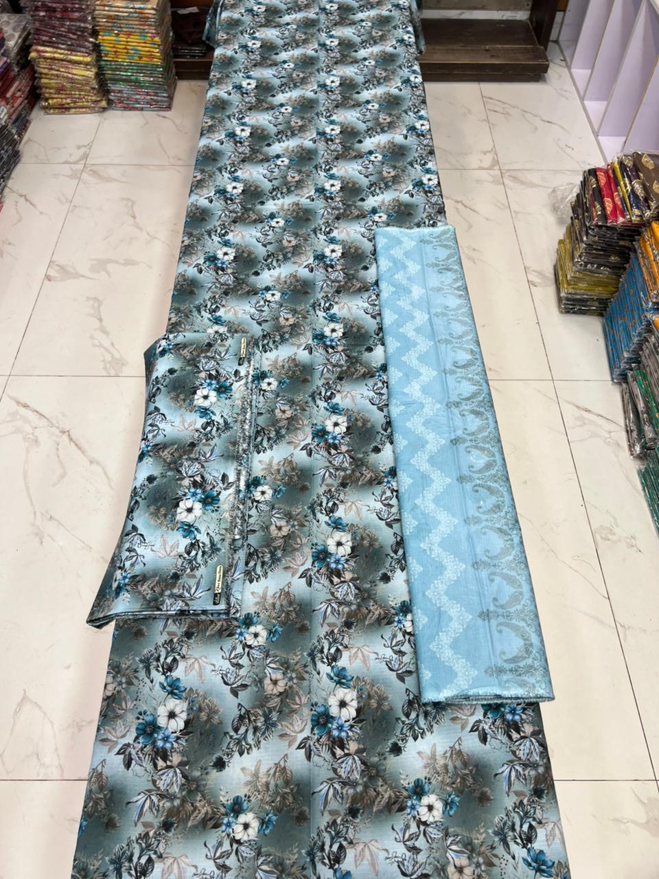 Khas Lawn 3PC Bana Dora – Soft Summer Wear Collection