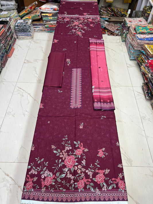 Premium Noor Classic 3PC Summer Lawn – Perfect Summer