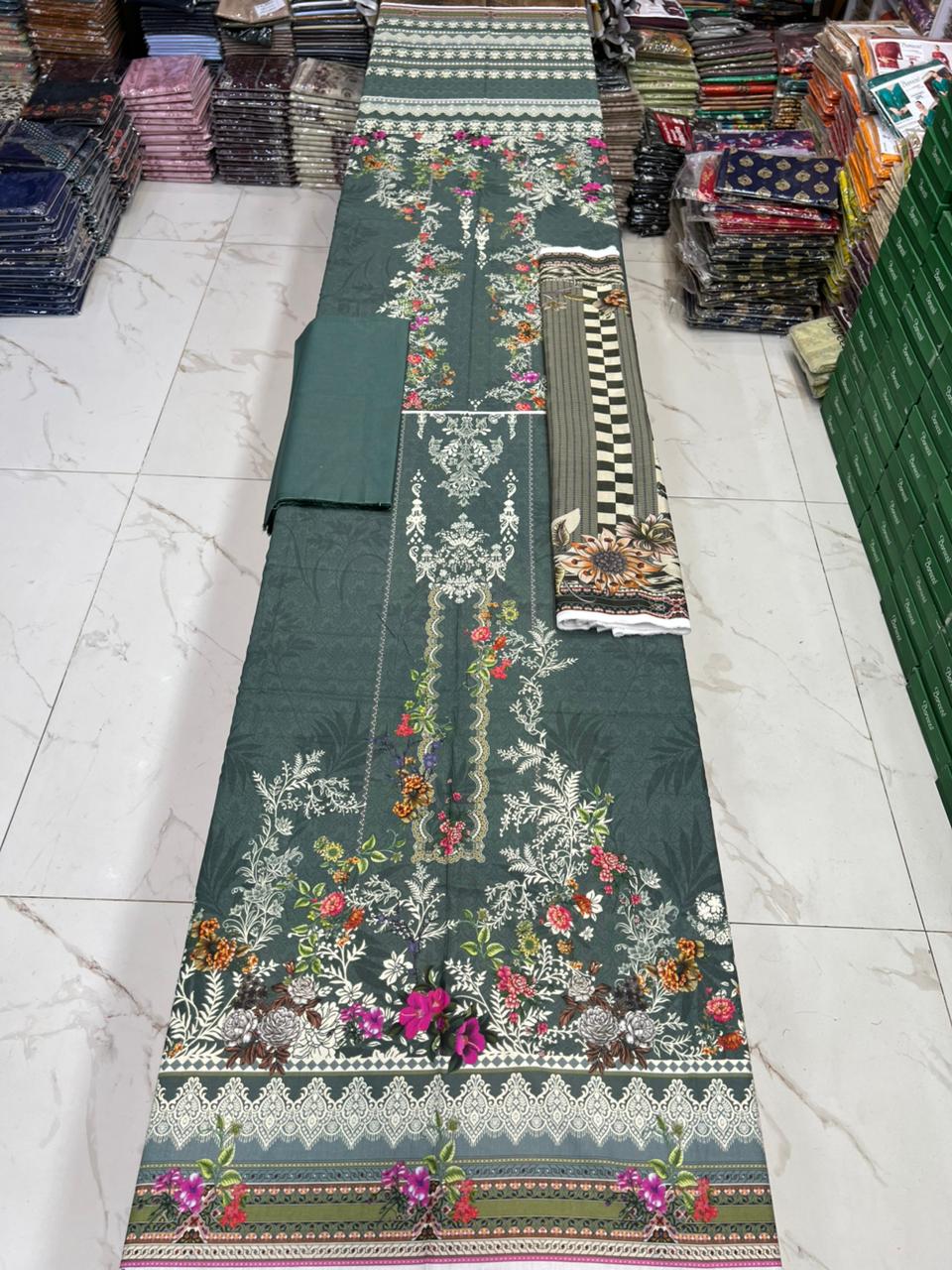 Zarqoon Lawn 3PC – Soft & Elegant Edition