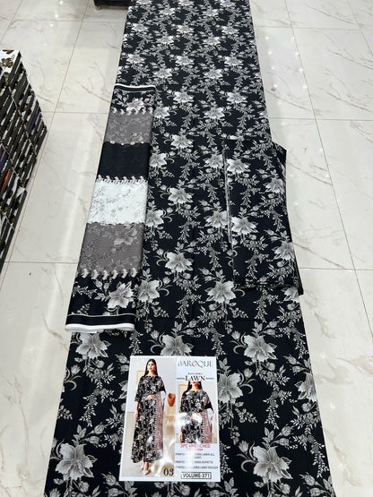 Black Series Lawn 3Pc
