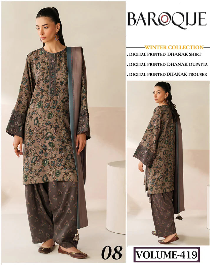Barouqe Dhanak 3PC