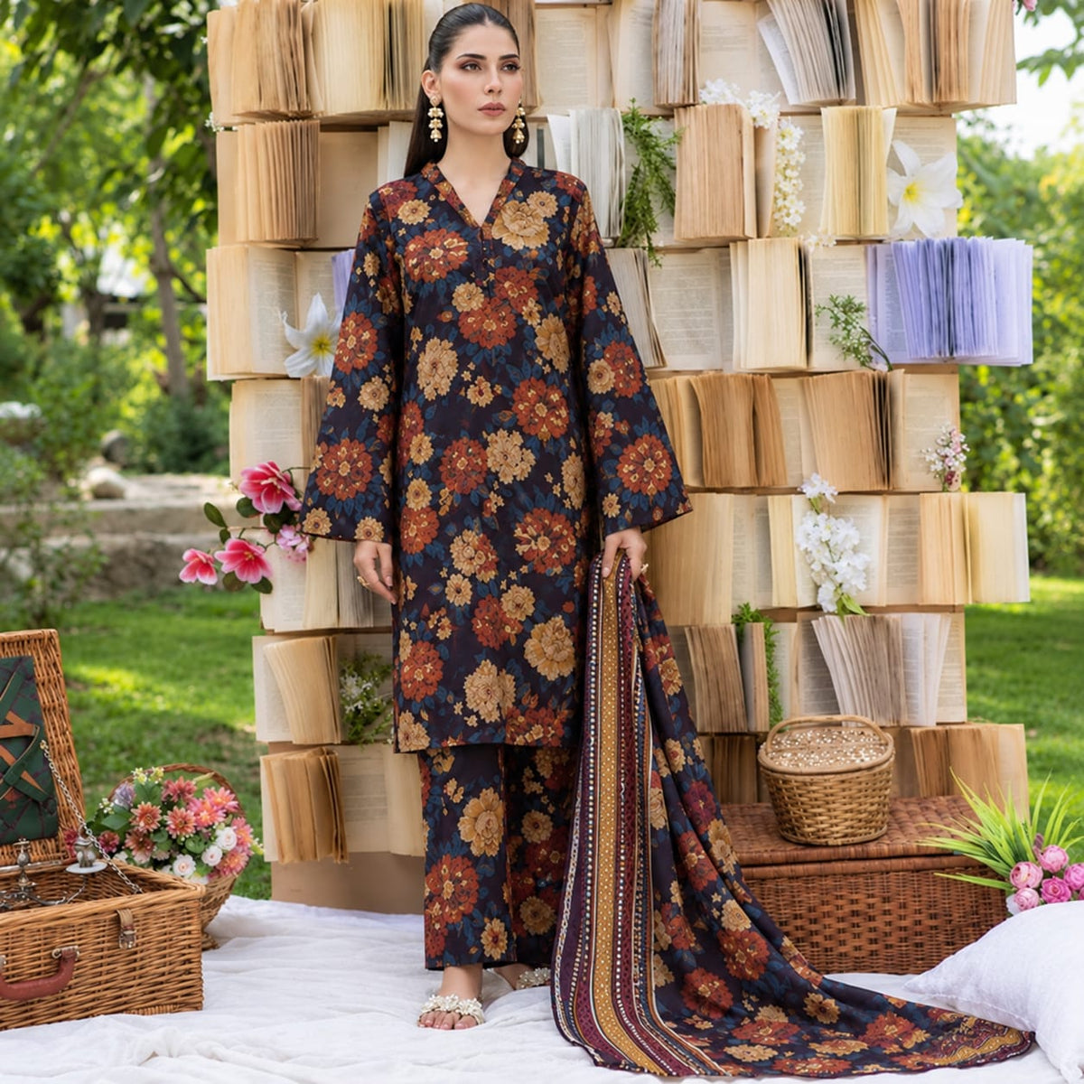 Dhanak Mareena 3-Piece