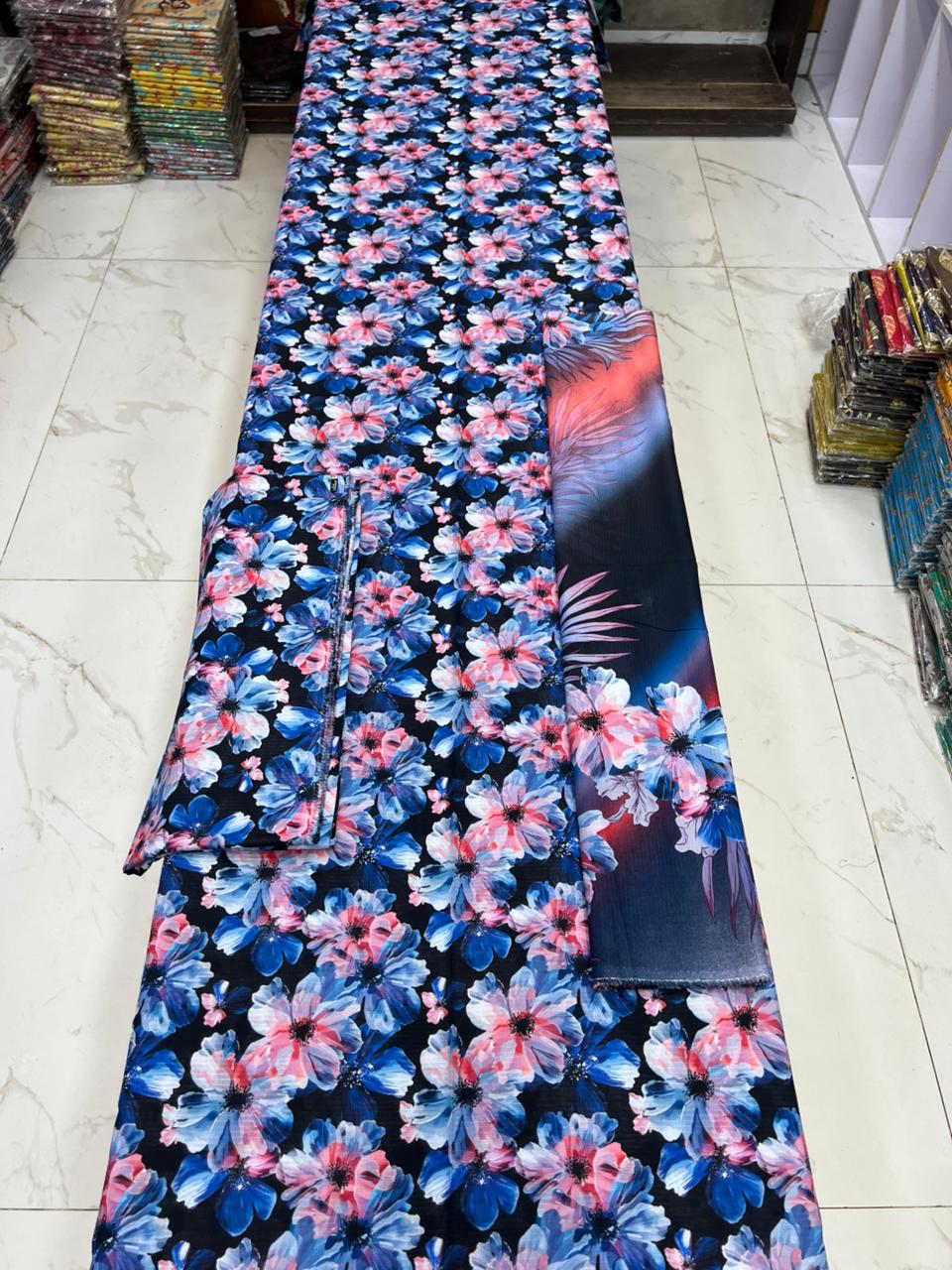 Khas Lawn 3PC Bana Dora – Soft Summer Wear Collection