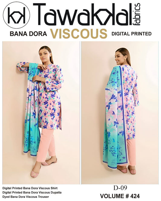 Tawakkal Bana Dora Viscose 3PC