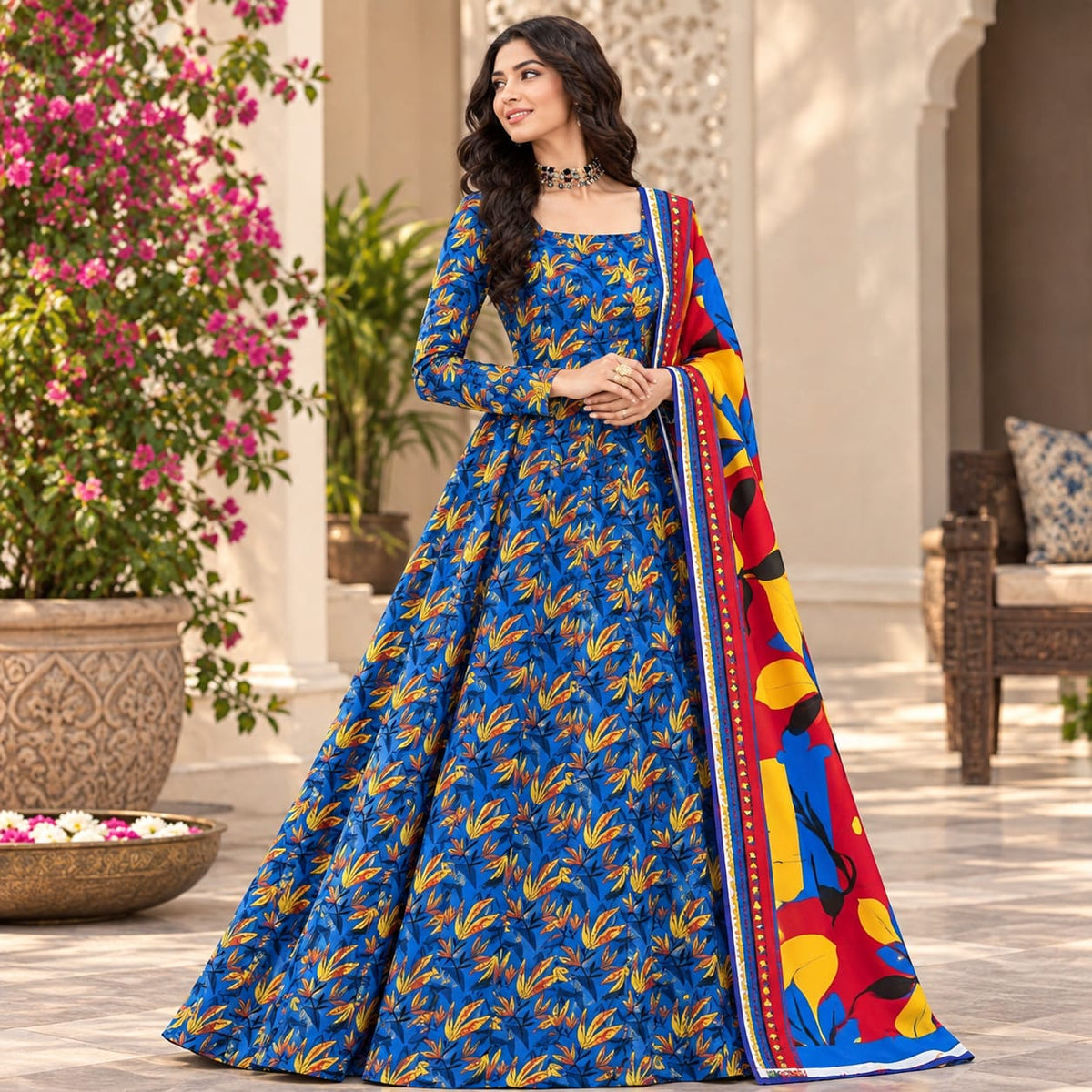 Bareeze Printed Linen 3PC