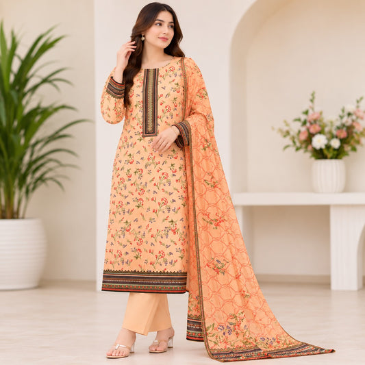 Noor Premium Lawn 3PC