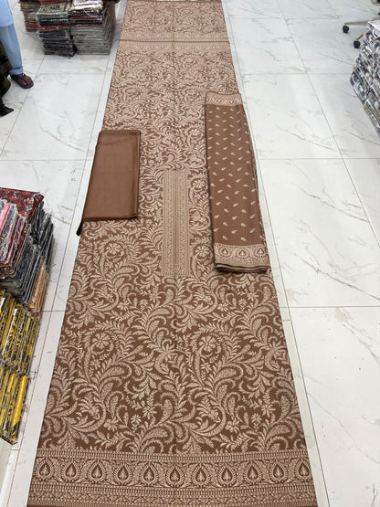 GUL-E-JAAN MARINA WOOL PRINTED 3PC
