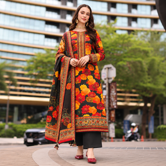 Premium Khaddar 3pc