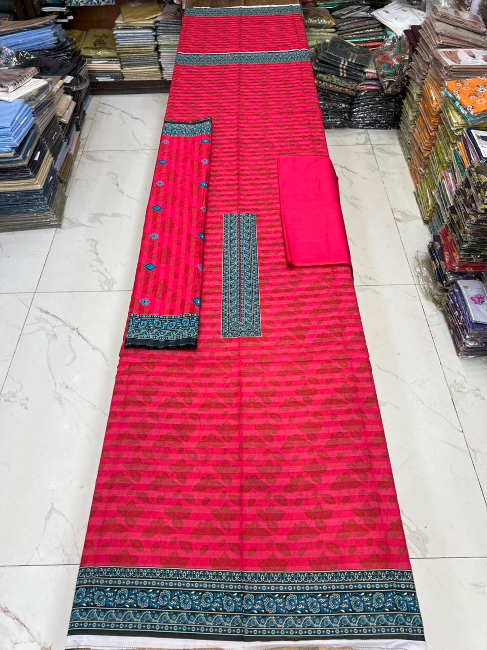 Sharjeena Lawn 3PC Set – Fancy Digital Printed Fabric