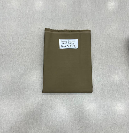 Summer Supreme Soft Cotton – Gents Plain