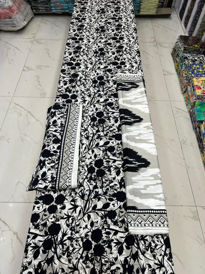 Bareeze Printed Cotton 3PC
