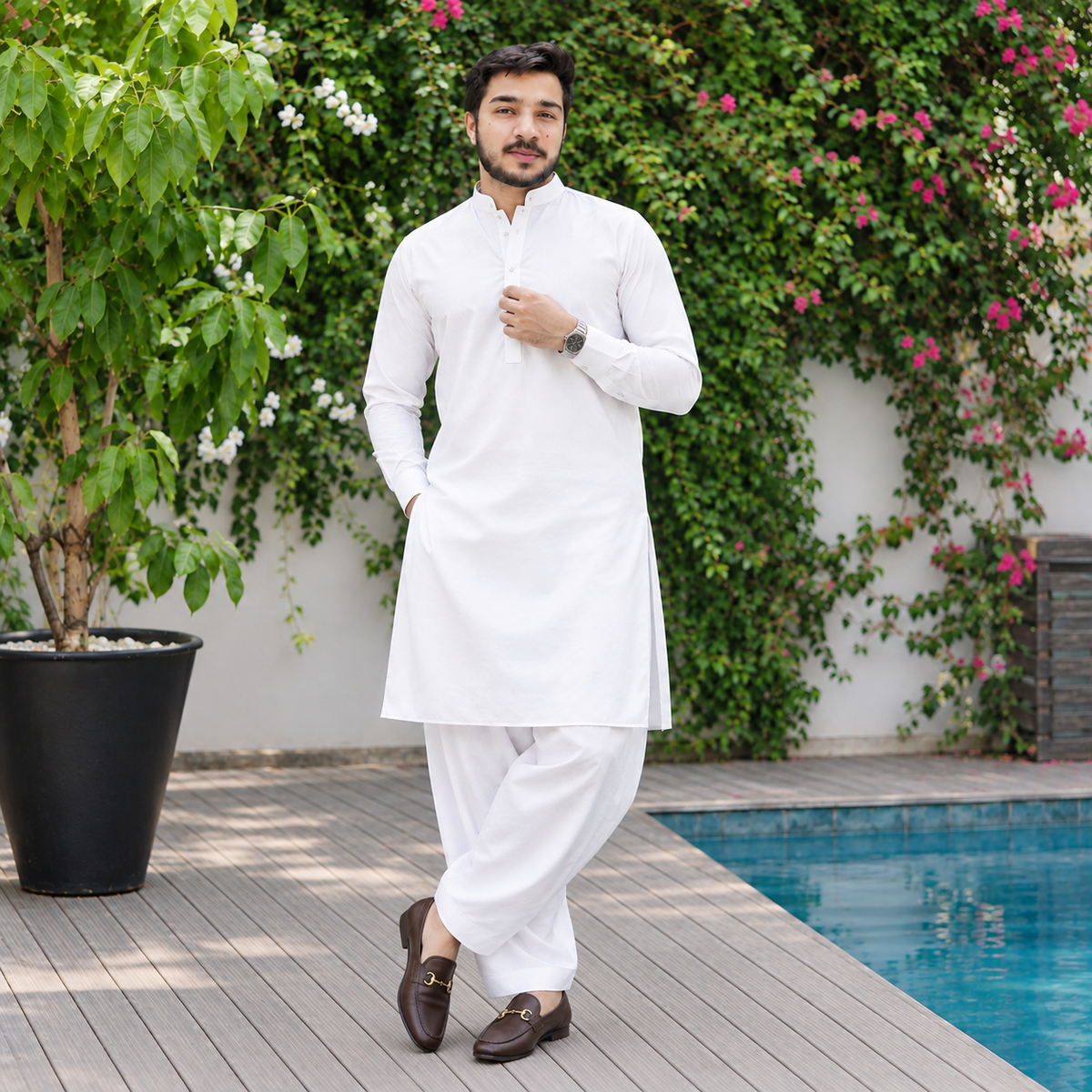 Sorento Men’s Wash & Wear Fabric