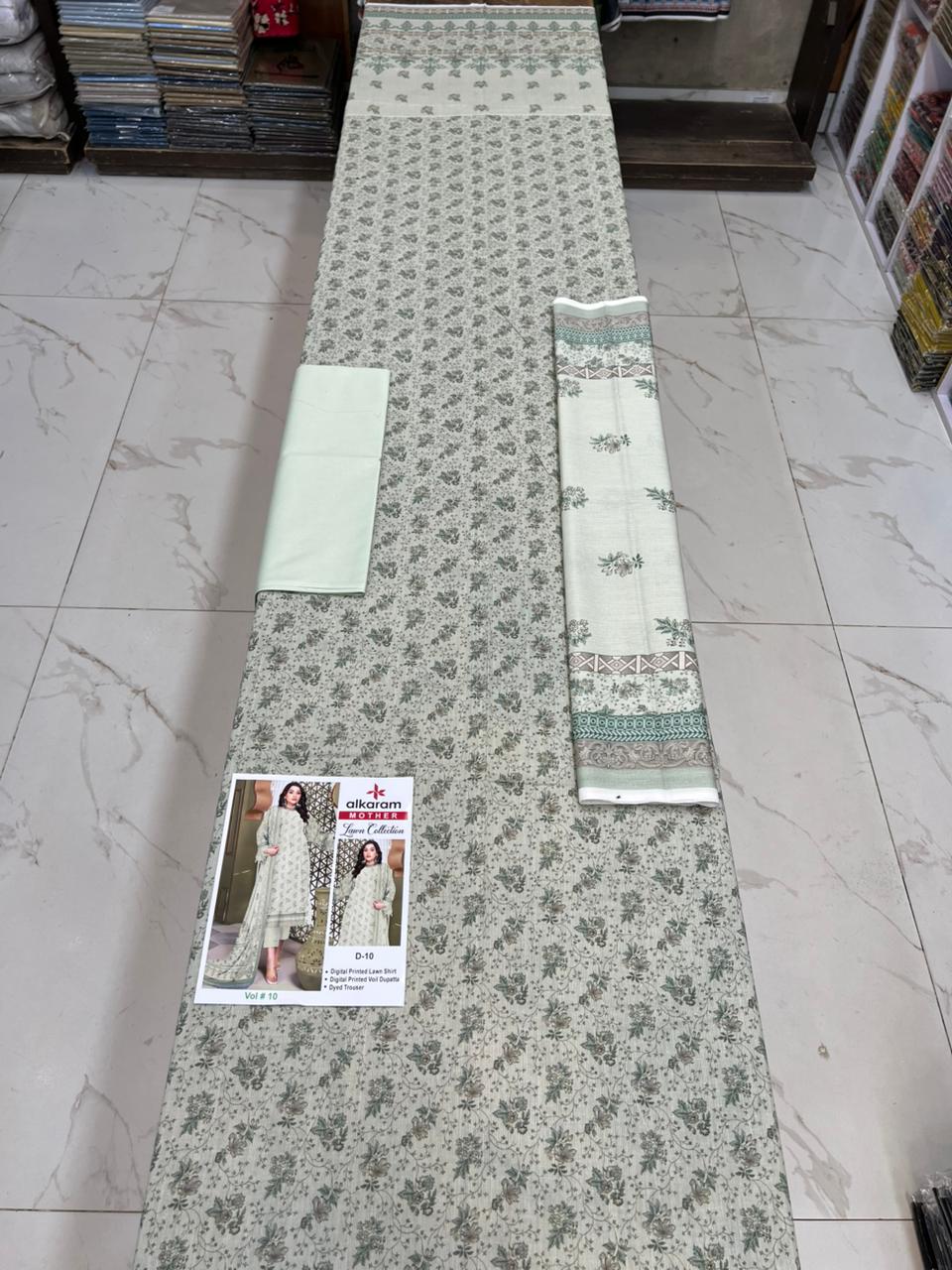Alkaram Mother Collection 3PC