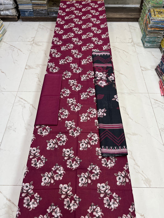 Almirah Original Bana Dora Lawn 3PC