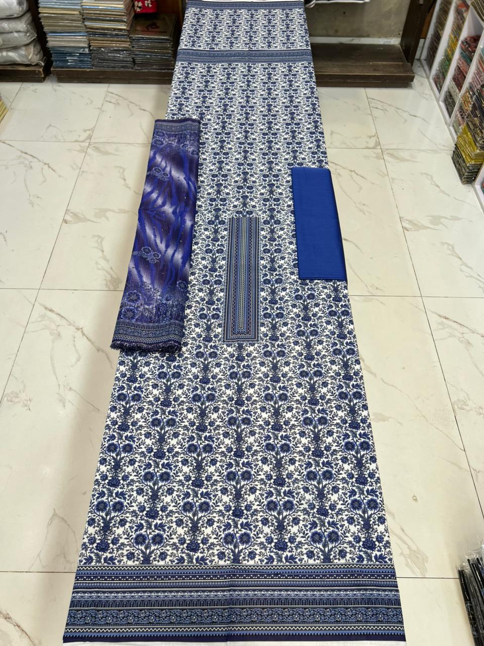 Bana Dora Lawn 3PC | Tarkashi Dupatta